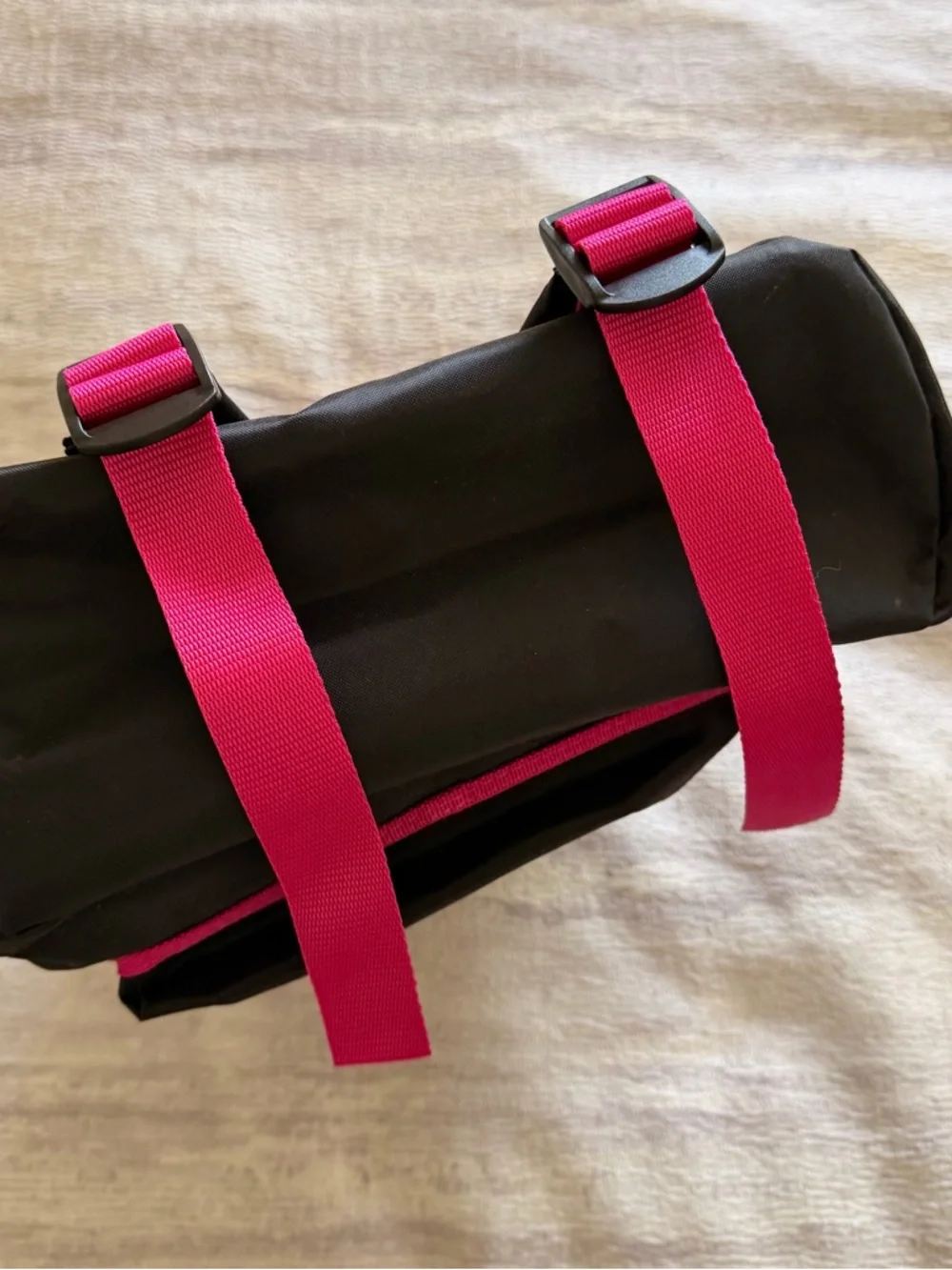 Pastorelli Kids Black & Pink Backpack